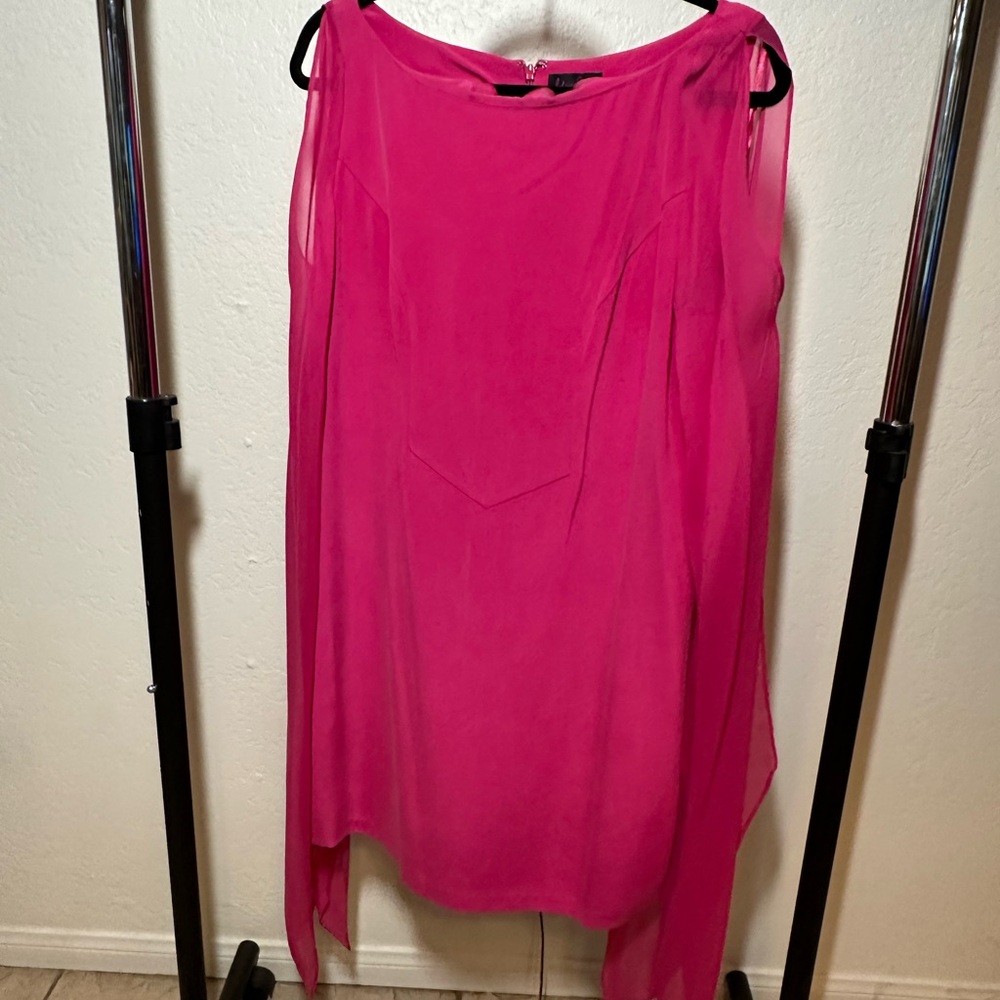 VINTAGE NWT PATRICIA FIELD Elegant Pink Women's MINI DRESS